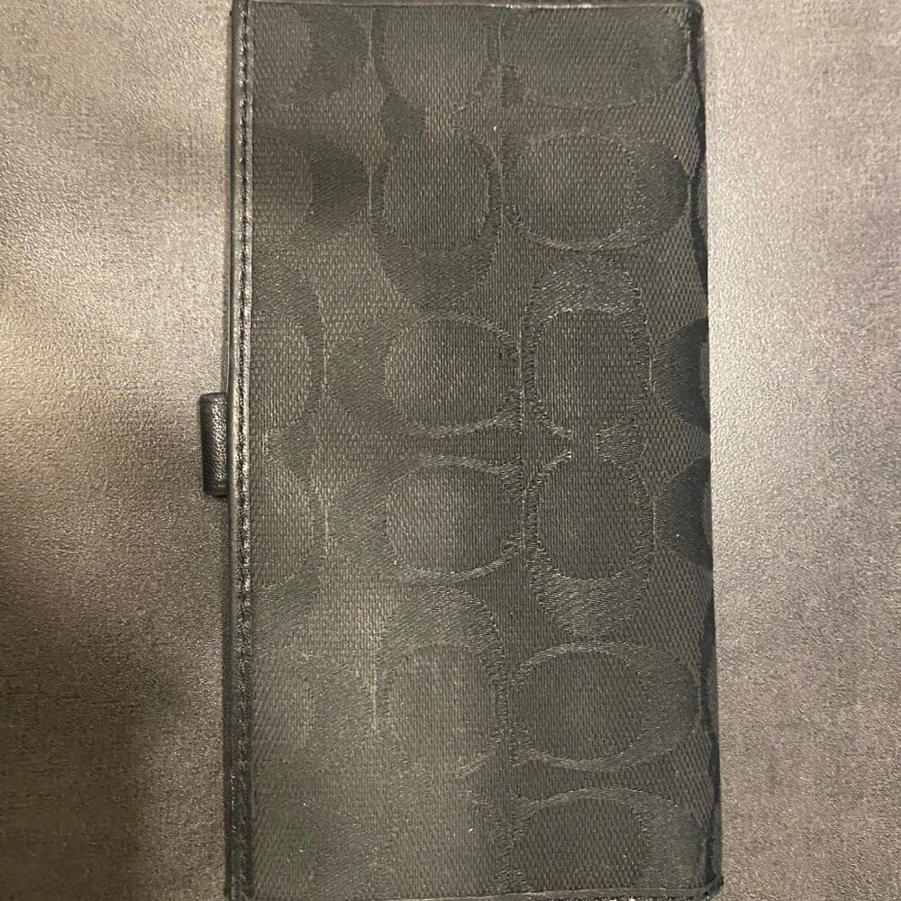 Coach - Never used (NWOT) Card or Checkbook Wallet